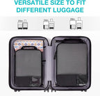 BAGSMART 6 Set /4 Set/2 Set Compression Packing Cubes for Travel, Lightweight Luggage Organizer Bags, Durable Space Saver Bag