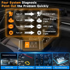 2025 FOXWELL NT716 OBD2 Scanner Bidirectional Control 9+ Resets Scan Tool ABS SRS Transmission Engine Diagnostic Code Reader
