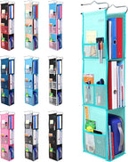 ABRA® 3 Shelf Hanging Locker Organizer for School, Work, Gym, Storage | Deep Shelves 6.5" x 9”| Eco-Friendly Fabric | Adjusta
