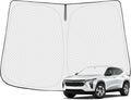 Windshield Sun Shade for 2024-2025 2026 Chevrolet/Chevy Trax Accessories Thicken 6-Layer Front Window Sunshade Cover Sun Visor Protector Foldable Block UV Rays Keep Vehicle Cool