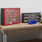 Akro-Mils 26-Drawer Plastic Drawer Storage Cabinet for Garage Organization, Bead Organizer, Building Bricks Storage, Teacher 