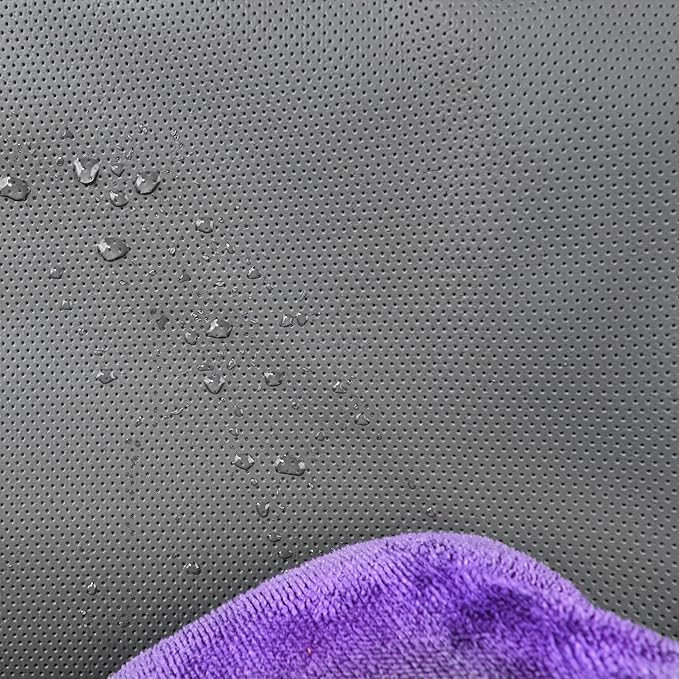 CAR PASS Gray Leather Bling Diamond Car Seat Covers 2 Front Interior Sets, Waterproof Universal Shining Glitter Crystal Sparkle Fit for 95% Automotive Truck SUV Cute Women Girl, Gray Rhinestone