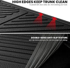 LASFIT Cargo Mat & Seatback Mat for Volkswagen Tiguan 2025-2026, Custom Fit All-Weather TPE Rubber Backrest & Trunk Mats for VW Tiguan Accessories, Waterproof, Easy to Clean, Black
