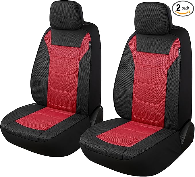 3D Air Mesh Car Seat Cover Front Sets Washable and Breathable Premium Cloth Automotive Vehicle Seat Covers for Cars Interior,