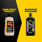 Meguiar's M09 Mirror Glaze Swirl Remover 2.0, Scratch Swirl Remover Restores Shine and Gloss, Provides Professional Results by Hand or Machine, Designed to Be Easy to Use,16 Oz