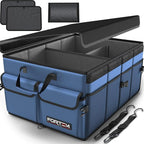 FORTEM Trunk Organizer For SUV Car Trunk Organizer, Foldable Storage, Car Accessories for Women Men, Collapsible Bag, Perfect C