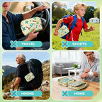 Portable Travel First Aid Kit for Kids and Adults, 143 Pieces All-Purpose Emergency First Aid Kit for Home, Car, Diaper Bag, 