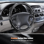 Aimato Customized Steering Wheel Cover for Honda Accord 2003-2007/Odyssey 2005-2010,Thin,Anti-Slip,Scratch-Resistant Exclusive Car Accessory for Honda,Matte Black