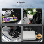 LASFIT Cargo Mat for Dodge Charger Daytona 2024 2025 Scat Pack & R/T (Fit 2-Door, Not for 4-Door), All Weather TPE Custom Fit Trunk Mats Cargo Liners, Black