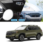 TINGLU Sun Shade for Subaru Forester 2025 2026 Accessories Windshield Sun Shade Window Shade UV Rays Protection Sun Visor Cover with Steering Wheel Sunshade Storage Bag