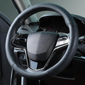 Yangday Leather Steering Wheel Cover for Toyota RAV4 Corolla Camry Highlander, 14.5-15 inches Car Steering Wheel Cover with N
