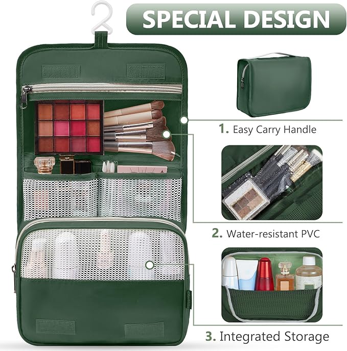 8 Set Packing Cubes for Travel, Gifts for Women Mom,Anti-Tearing Suitcase Organizer for Luggage with Shoe & Hanging Toiletry 