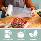 Avid Armor Vacuum Sealer Bags & Rolls – Heavy Duty, BPA-Free, Pre-Cut & Custom-Sized for Food Storage, Meal Prep & Sous Vide 