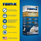 Rain-X 610200 2-Step Headlight Restorer Kit, Restores Clarity of Headlights Preventing Oxidation & Discoloration, Quick & Eff