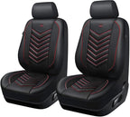 CAR PASS 3D Foam Mesh Leather Car Seat Covers Front Seats, Breathable Front Seat Cover for Cars, Comfortable Universal Fit fo