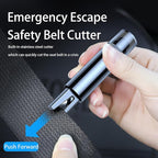 Safe Hammer Car Window Breaker Seatbelt Cutter Under Water or Fire,2 IN1 Window Breaker Tool Auto Glass Breaker Emergency Esc