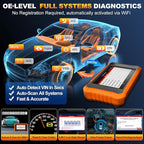 2026 LAUNCH Creader Elite V2.0 fit for Toyota Lexus Bi-Directional Scan Tool, Full System OBD2 Scanner, All Reset Service Code