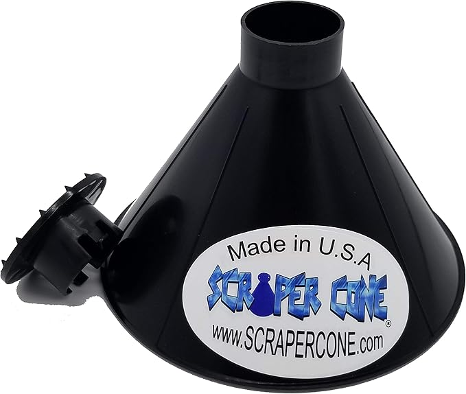 SCRAPER CONE®️ 3 Pack The Original Ice Scraper, Snow Removal Made in The USA Magical Frost Removal Funnel Shaped Cleaning Tool Car Windshield Deicer Magic Scrapers Instascrape Round Shovel Brush