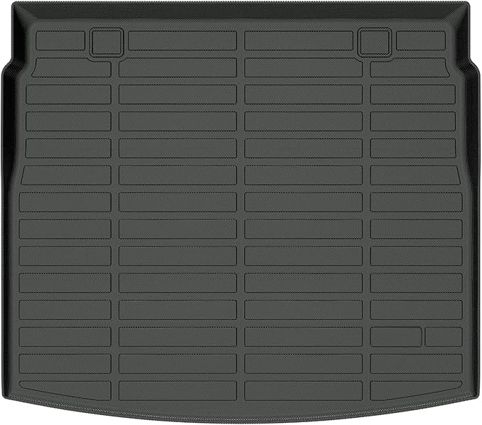 Auxko All Weather Cargo Liner Fit for Honda CR-V(Include Hybrid) 2023 2024 2025 2026 Upper Position TPE Rubber Trunk Mat CRV Accessories All Season Guard Odorless Anti-Slip Cargo Mat Black