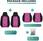FH Group Automotive Front Car Seat Covers for SUV, Trucks, Sedan and More - Universal Fit Front High Back Design Interior Acc