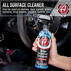Adam's Polishes Total Interior Cleaner & Protectant, Quick Detailer & SiO2 Protection, Ceramic Infused, Anti-Static, OEM Fini