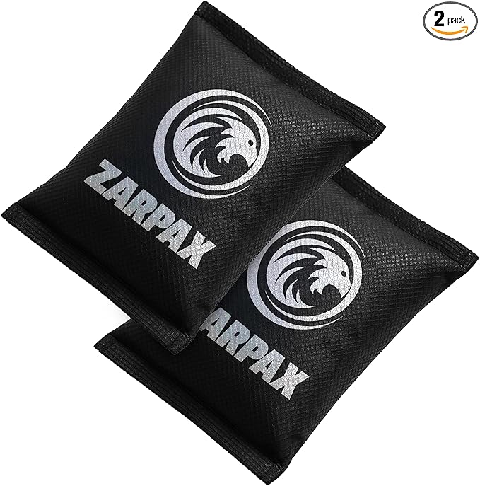 Dehumidifier Bags 18 oz/500g Pack of 2 - Rechargeable Moisture Absorber Bag - Car Dehumidifier, Storage, Gun Safe - Removes