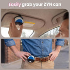2 Packs Car Visor Holder Clip Compatible with ZYN Pouches Can | Holster Clip for ZYN | Belt/Car Sun Visor Accessory | Useful Pouch Holder for On-The-Go Use | Gift for Father‘s Day