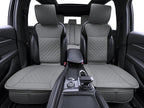 Elantrip Car Seat Cover Full Set Leather Car Seat Protector Universal fit for Most Cars SUVs and Trucks Water Proof Front and