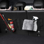 Universal Mesh Cargo Net Storage Net Wall Sticker Organizer Pouch Bag Storage Mesh Net for Car Trunk Storage Add On Organizers for Car Truck (24" x 9.5"（2 Packs)