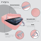 PANDA JOYS 4 Set Compression Packing Cubes Travel - Travel Accessories Expandable Packing Organizers for Carry On - Essential