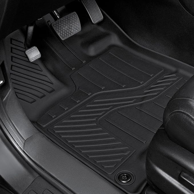Floor Mats for Honda Pilot 2022-2016, All Weather Floor Mats Trunk Cargo Liner with Backrest Protectors and Door Sill Guards Accessories, Full Coverage Set for 8 Seats (Not Fit Elite Model)