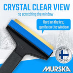 L&P Car Design A053-2 Set of 2 Pieces ice Scraper Murska 210mm ice Scraper Brass Scraper 90mm from Finland