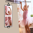 LPHUMEX White Foldable Full Length Mirror for Dance Bag, 33x13 Inch Portable Folding Body Mirror for Dance Travel Wedding Gol