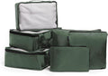 Brookstone Packing Cubes - 6 Piece Compression Packing Cubes for Travel Essentials - Luggage Sets Cube Storage Organizer Bags