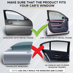 EcoNour Magnetic Car Side Window Sun Shade (1 Pack) | Rear Window Sunshade Covers & Blocks UV Rays | Baby Shades for Side Windows Ensures Privacy Protection | Baby Car Travel Accessories (26"x19")