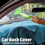NEWISHTOOL Window Tint Tools Towel for Dash Absorbent Tint Cover, Vehicle Windshield Film Installation Soak Shield Dash Protector Dashboard Protector 30 x 70 Inch
