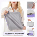 Veken 9/11 Set Compression Packing Cubes for Travel Essentials,Compressible Expandable Large Luggage Suitcase Organizer Bags 