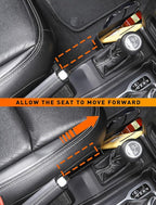 Savadicar GT-2 Shifter Storage Box with Microfibers, Gear Shift Side Tray, Center Console Organizer for 2018-2025 Jeep Wrangler JL JLU 4XE & Gladiator JT, Interior Accessories, Black,1 PC