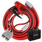 800A Jumper Cables,Heavy Duty 1 Gauge 30 Feet Battery Cable for Car,Quick Connect Booster Battery Wires with Alligator Clips,Carrying Bag for Cars Truck SUV