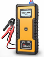 Car Jump Starter 1000A, Super Capacitor Jump Starter Non-Battery for 12V Gas Diesel Engines, 12V Portable Jump Starter for