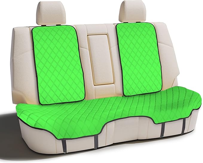 FH Group Car Seat Cushion Neosupreme Automotive Seat Cushions - Universal Fit, Rear Car Seat Cushion, Car Seat Cushions with 