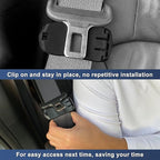 Positioner Clip, Shoulder Belt Adjuster for Neck & Shoulder Comfort, Stopper Clamps Positioner, 2 Pcs