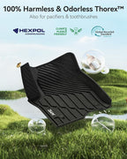 3W Floor Mats & Cargo Liner for 2021-2026 Chevy Suburban (Only 7 Seats (Not Fit 8/9 Seats) / Yukon XL (Not Fit Yukon) /Escalade ESV 7 Seat, TPE All Weather Custom Fit Full Set Car Liner,Bucket Seat