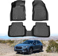 Powerty Floor Mats for 2024 2025 2026 Subaru Crosstrek Accessories All Weather Floor Liner 3D TPE 1st & 2nd Row Floor Mat Heavy-Duty Floor Liners