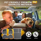 Powerty Floor Mat for Nissan Murano 2025 2026, All Weather TPE Custom Trunk Cargo Mat Liner with Backrest Mat Replacement for Nissan Murano Accessories (Trunk Mat+Backrest Mat+Floor Mat)