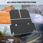 LASFIT Cargo Mat & Backrest Mats Fits for Mercedes Benz GLS 2017-2019 350d / 450/550 / 63 AMG, GL 2013-2016 350/450 / 550/63 AMG, All Weather TPE Trunk Mat for GL&GLS Cargo Liner with Seatback