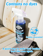 Car Cleaner Interior, Leather Cleaner Upholstery Interior Ceaning Kit Carpet Dashboard Shiny Car Stuff for Vinyl,Plastic,Fabr