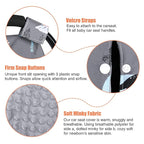 Rquite Car Seat Cover Baby, Carseat Covers Baby Boy, Minky Infant Car Seat Cover Winter, Peekaboo Opening Car Seat Canopy, Mu