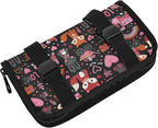 Car Tissue Holder Car Visor Organizer Tissue Box Holder for Car Sun Visor Organizer with Car Vehicle Accessories Essentials Interior for Women Men Valentines Fox Bunny Hearts Black