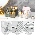 DASITON Large Capacity Makeup Brush Holder,5 Slot Makeup Brush Cup,Vintage striped Make Up Brush Holder,for Vanity Decor,Bath